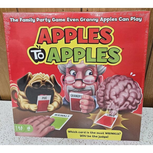 Apples to Apples Family Party Card Game New Sealed 504 Cards Mattel Ages 12+ Fun - Picture 1 of 2